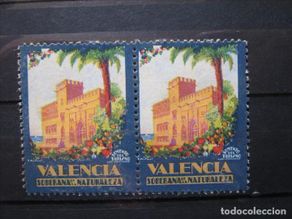 Selos: VALENCIA SOBERANA PAREJA VIÑETAS SIN GOMA!!!